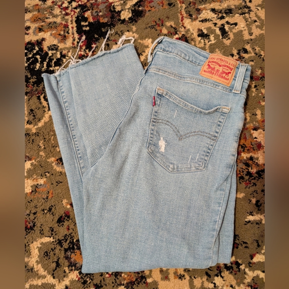 Levi's Sky Blue Denim Jeans